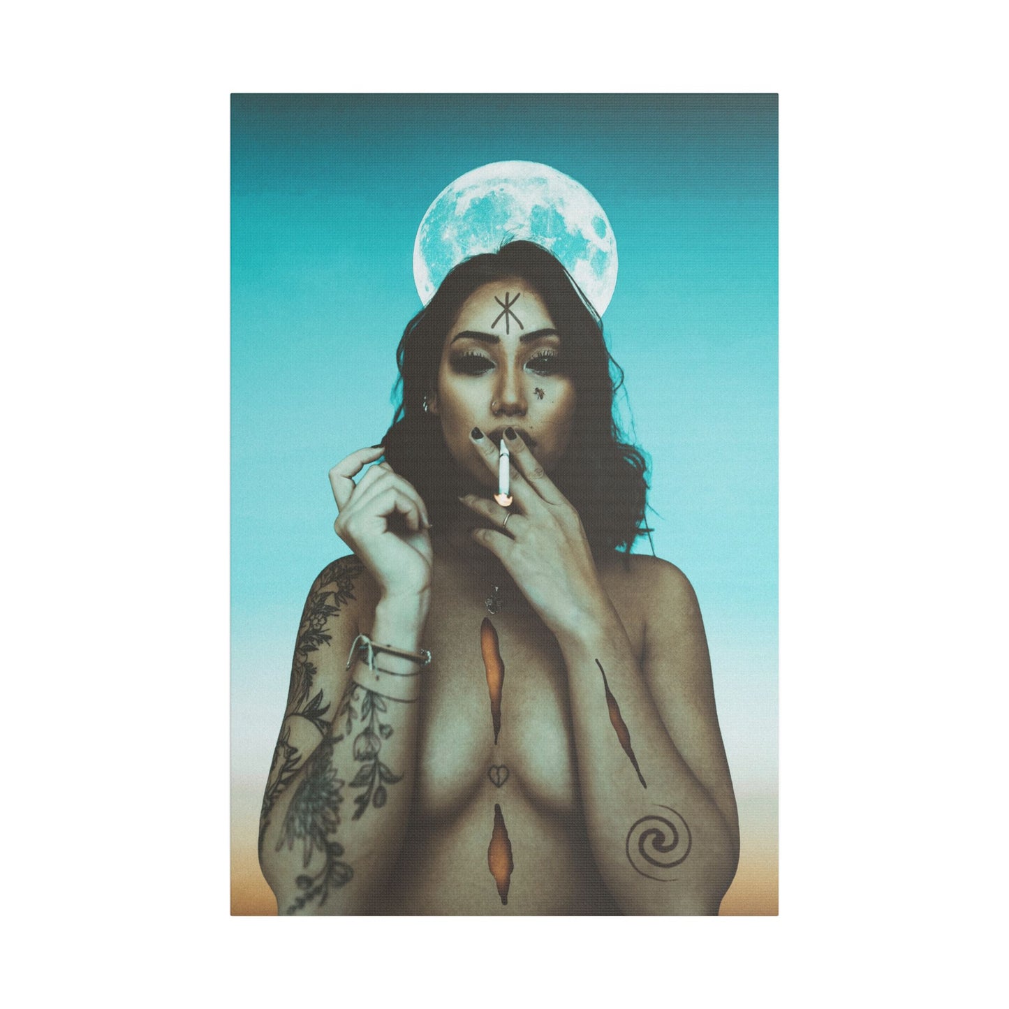 "Wounds of the Divine" – Limited Edition Canvas Fine Art Print by Felipe Hueb