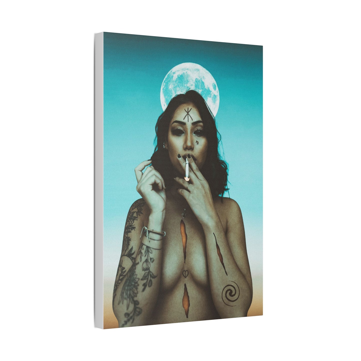 "Wounds of the Divine" – Limited Edition Canvas Fine Art Print by Felipe Hueb