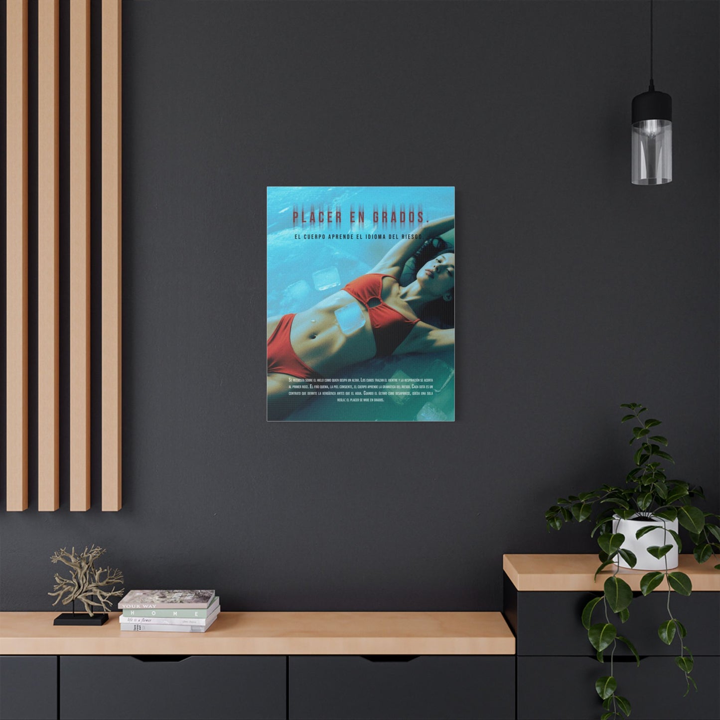 Satin Canvas Art Print, Stretched Wall Decor for Home, Vibrant Artwork, Gift for Art Lovers, Inspired by Relaxation
