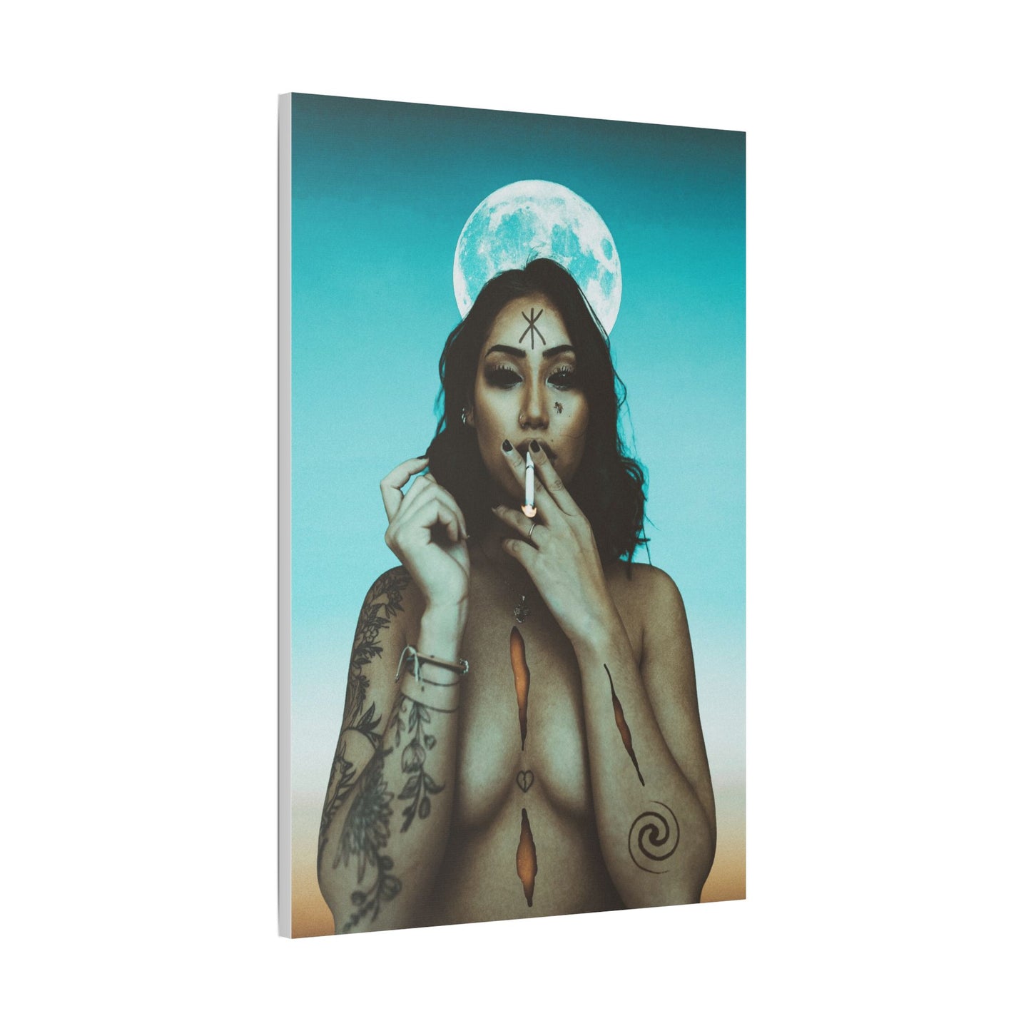 "Wounds of the Divine" – Limited Edition Canvas Fine Art Print by Felipe Hueb