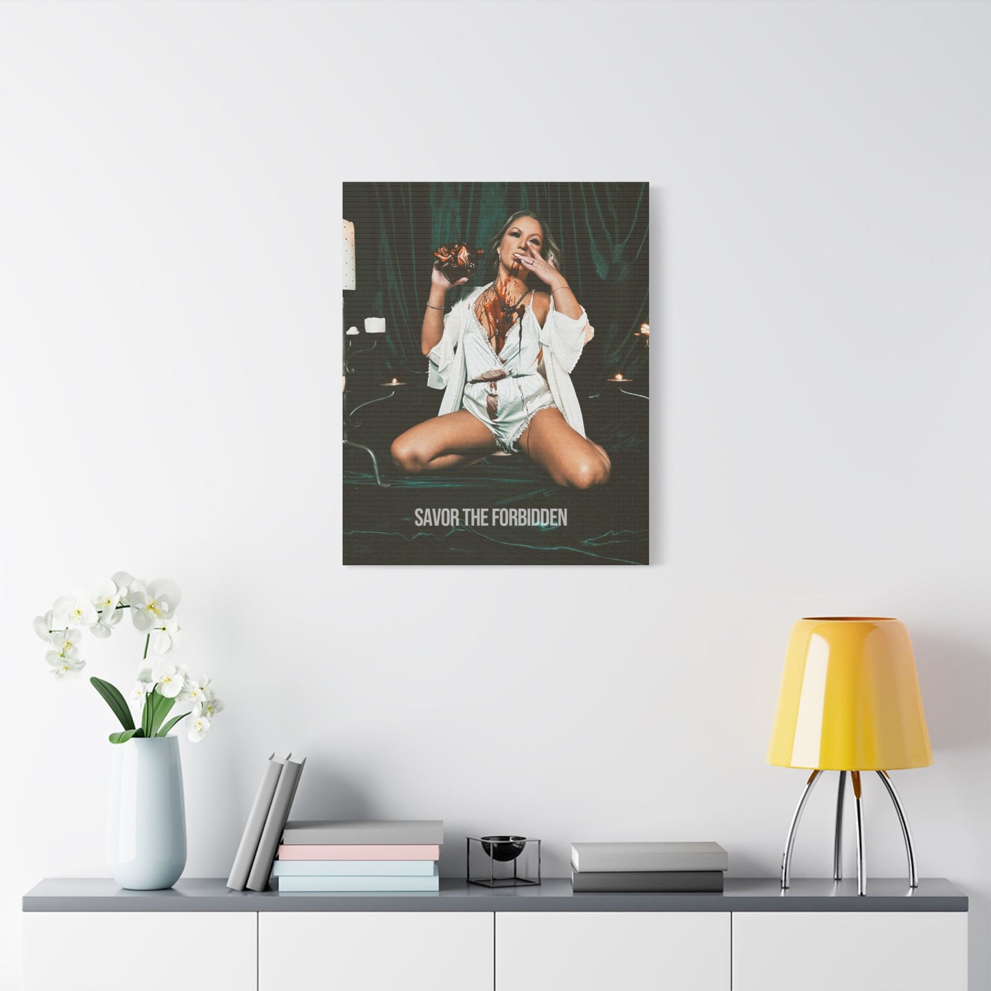 "Savor the Forbidden" – Canvas Art Print by Felipe Hueb