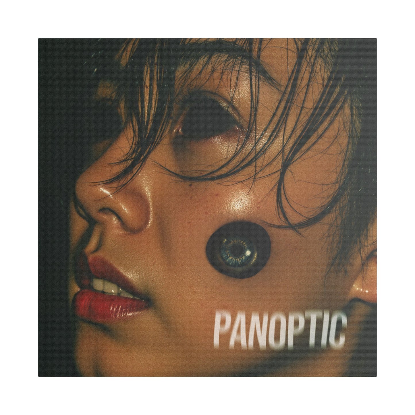 PANOPTIC — Surveillance is the New Religion - Stylish Wall Art Print, Modern Home Decor, PANOPTIC Themed Canvas, Unique Art for Gifts, Trendy Design for Living Room, Art Lovers
