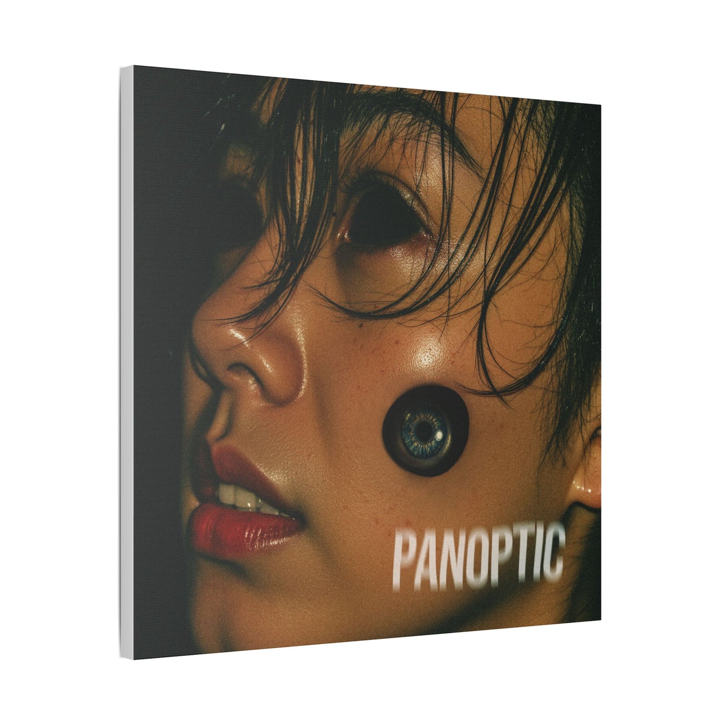 PANOPTIC — Surveillance is the New Religion - Stylish Wall Art Print, Modern Home Decor, PANOPTIC Themed Canvas, Unique Art for Gifts, Trendy Design for Living Room, Art Lovers