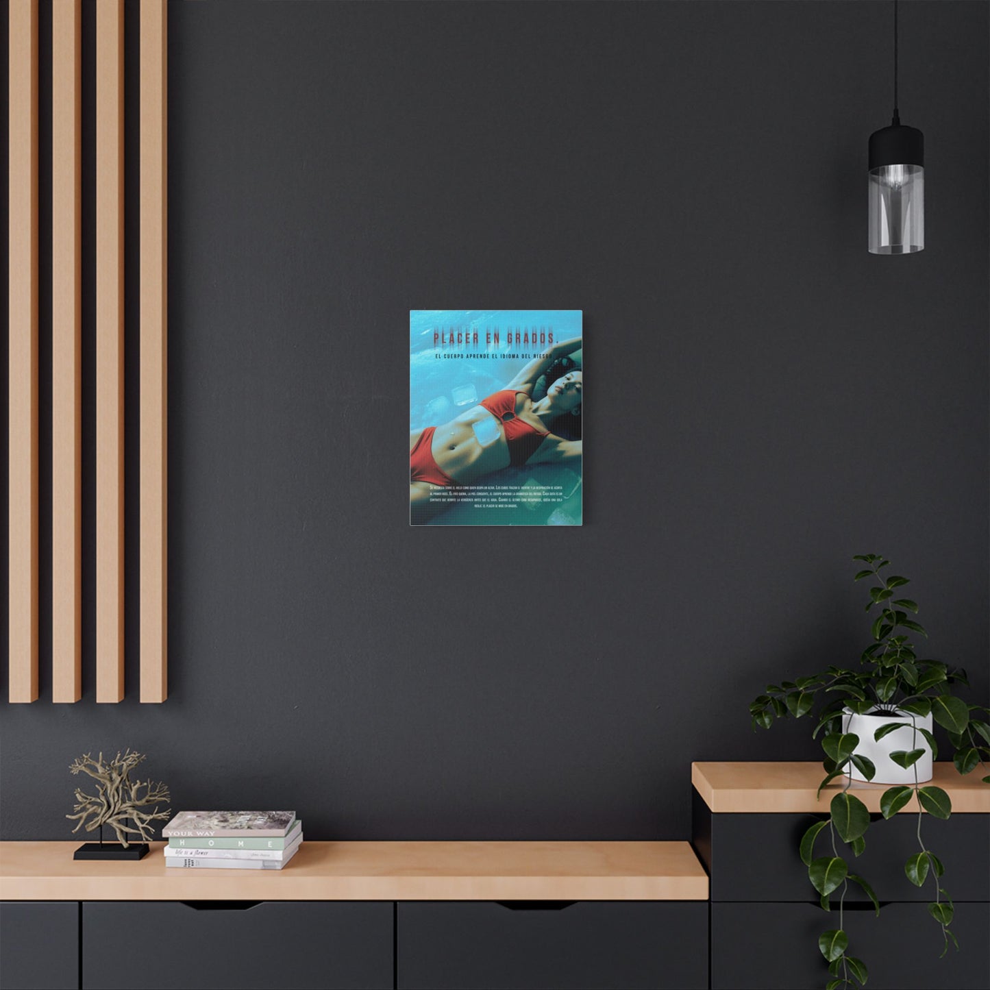 Satin Canvas Art Print, Stretched Wall Decor for Home, Vibrant Artwork, Gift for Art Lovers, Inspired by Relaxation