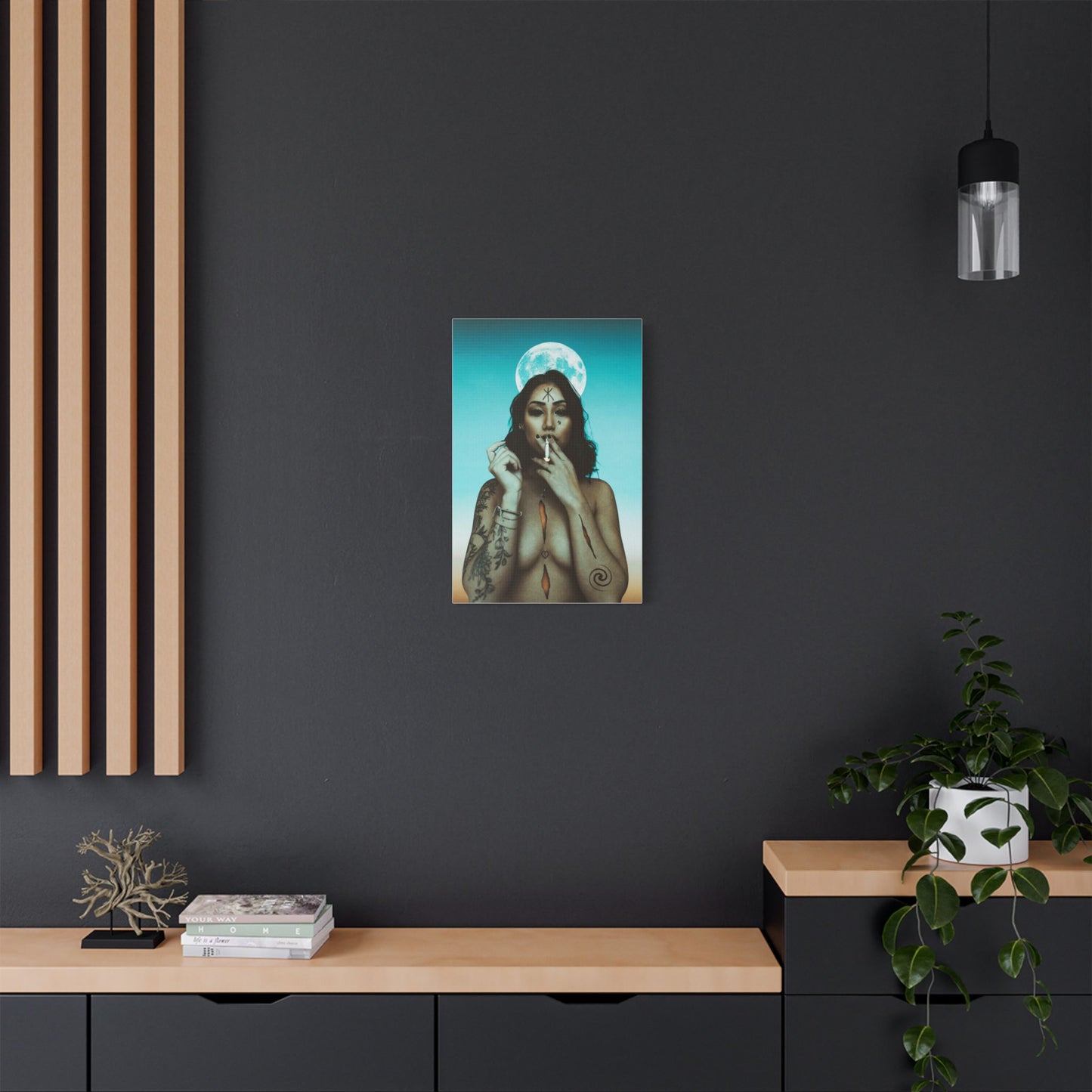 "Wounds of the Divine" – Limited Edition Canvas Fine Art Print by Felipe Hueb