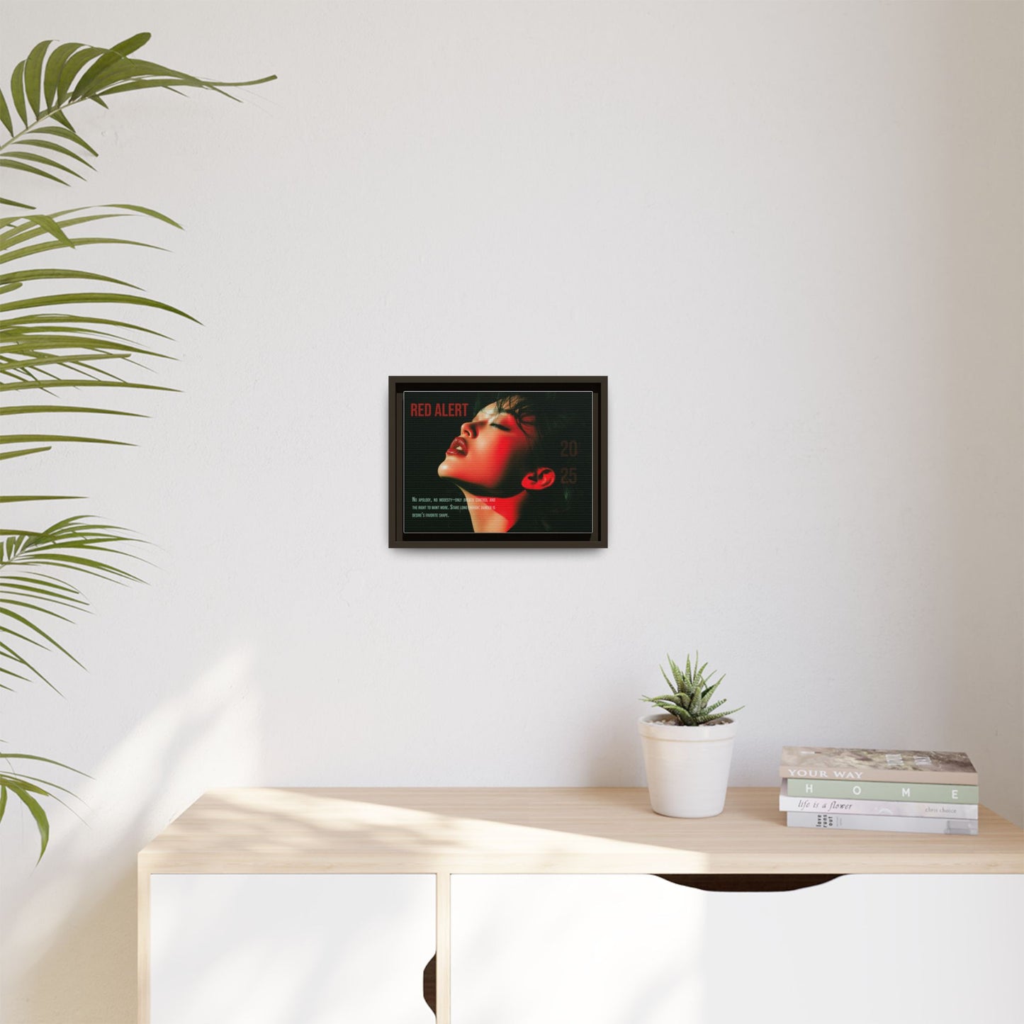 Bold Art Print, Framed Wall Decor, Modern Home Decoration, Inspirational Gift, Stylish Wall Art, Trendy Office Decor, Unique Artwork