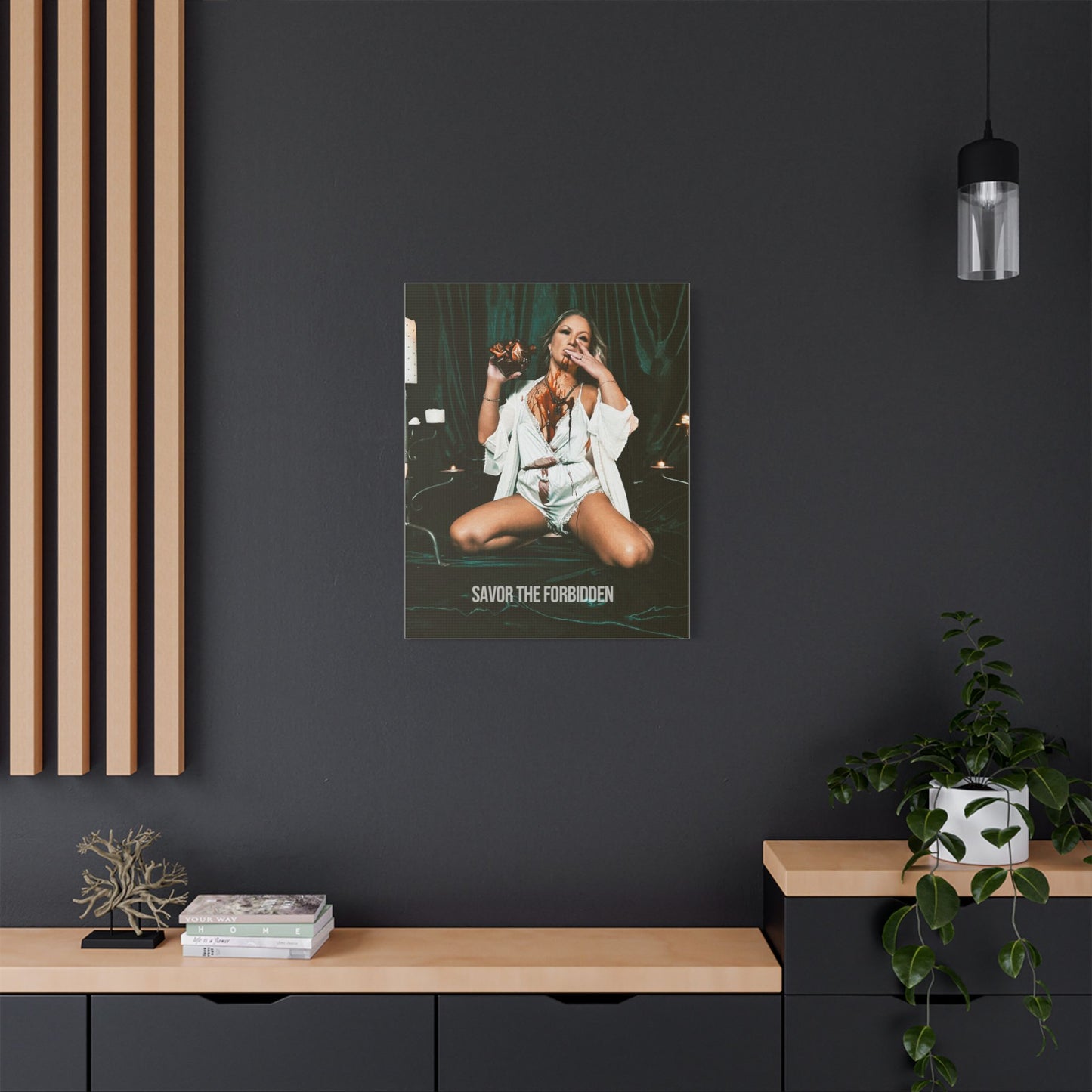 "Savor the Forbidden" – Canvas Art Print by Felipe Hueb