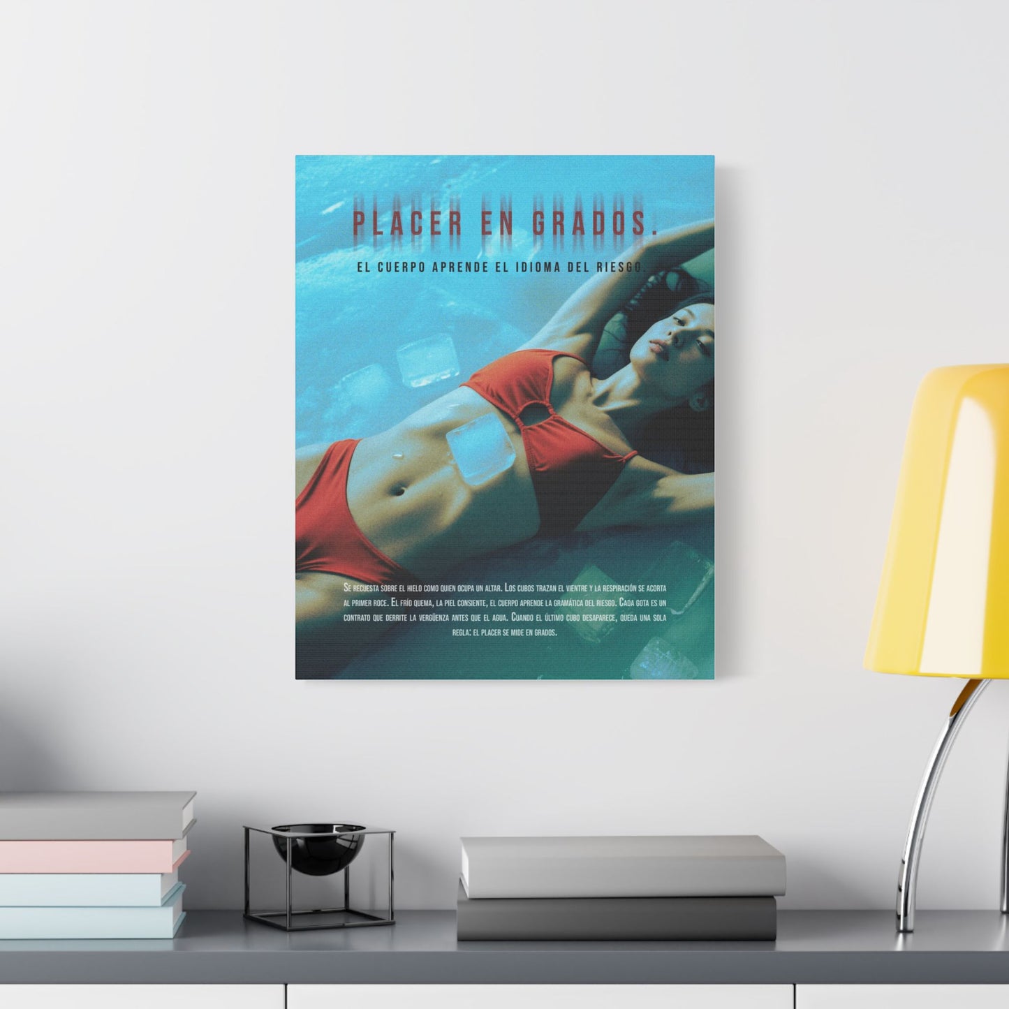 Satin Canvas Art Print, Stretched Wall Decor for Home, Vibrant Artwork, Gift for Art Lovers, Inspired by Relaxation