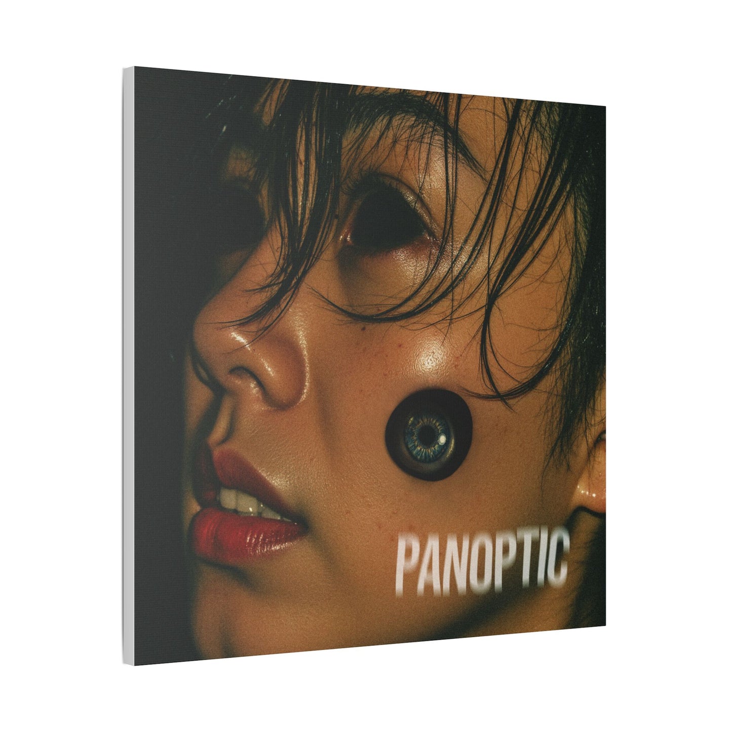 PANOPTIC — Surveillance is the New Religion - Stylish Wall Art Print, Modern Home Decor, PANOPTIC Themed Canvas, Unique Art for Gifts, Trendy Design for Living Room, Art Lovers