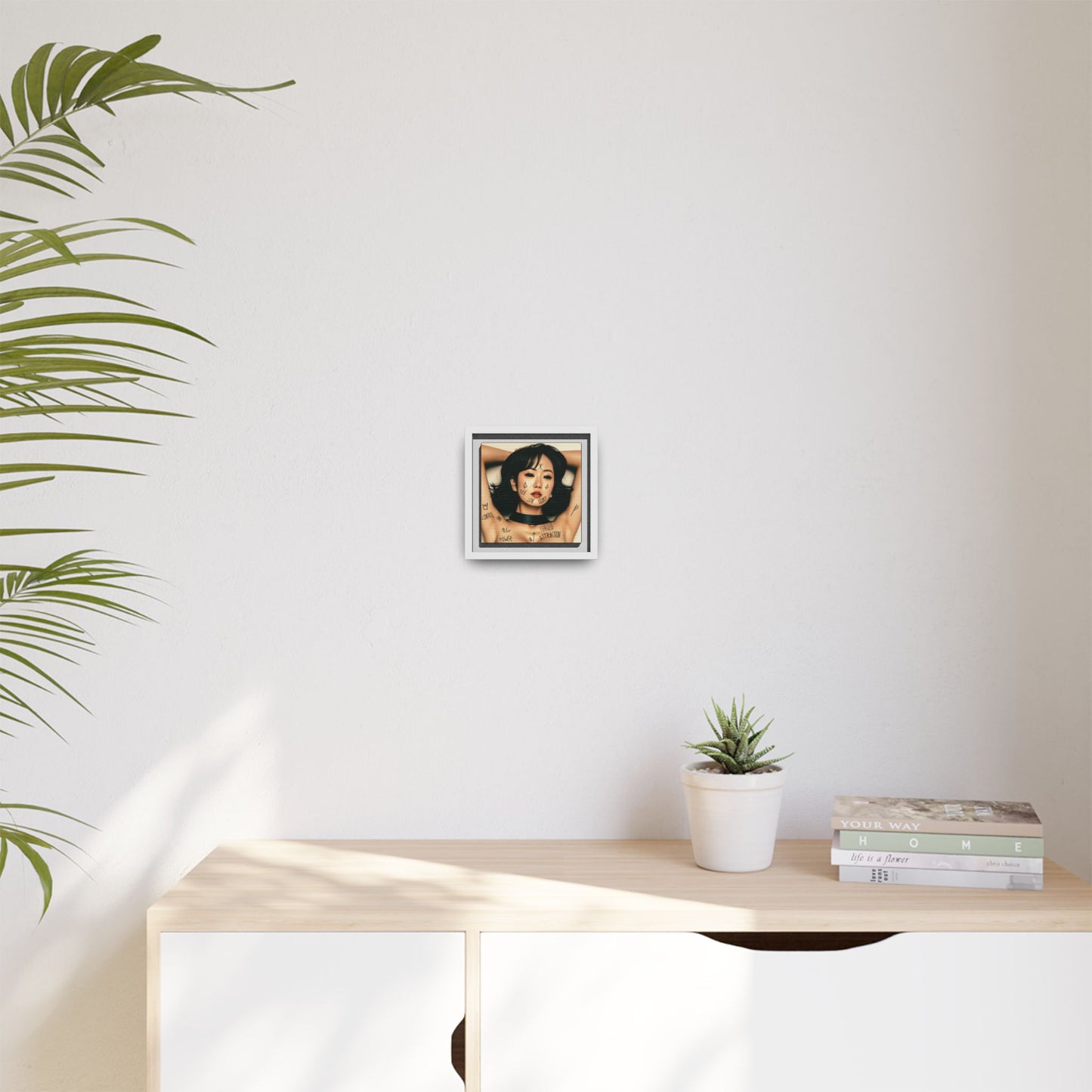 Fearless Attraction – Fine Art Print of Power & Desire - Framed Art Print - Empowering Wall Decor, Unique Gift for Art Lovers, Home Aesthetic, Inspirational Quotes, Modern Living Room