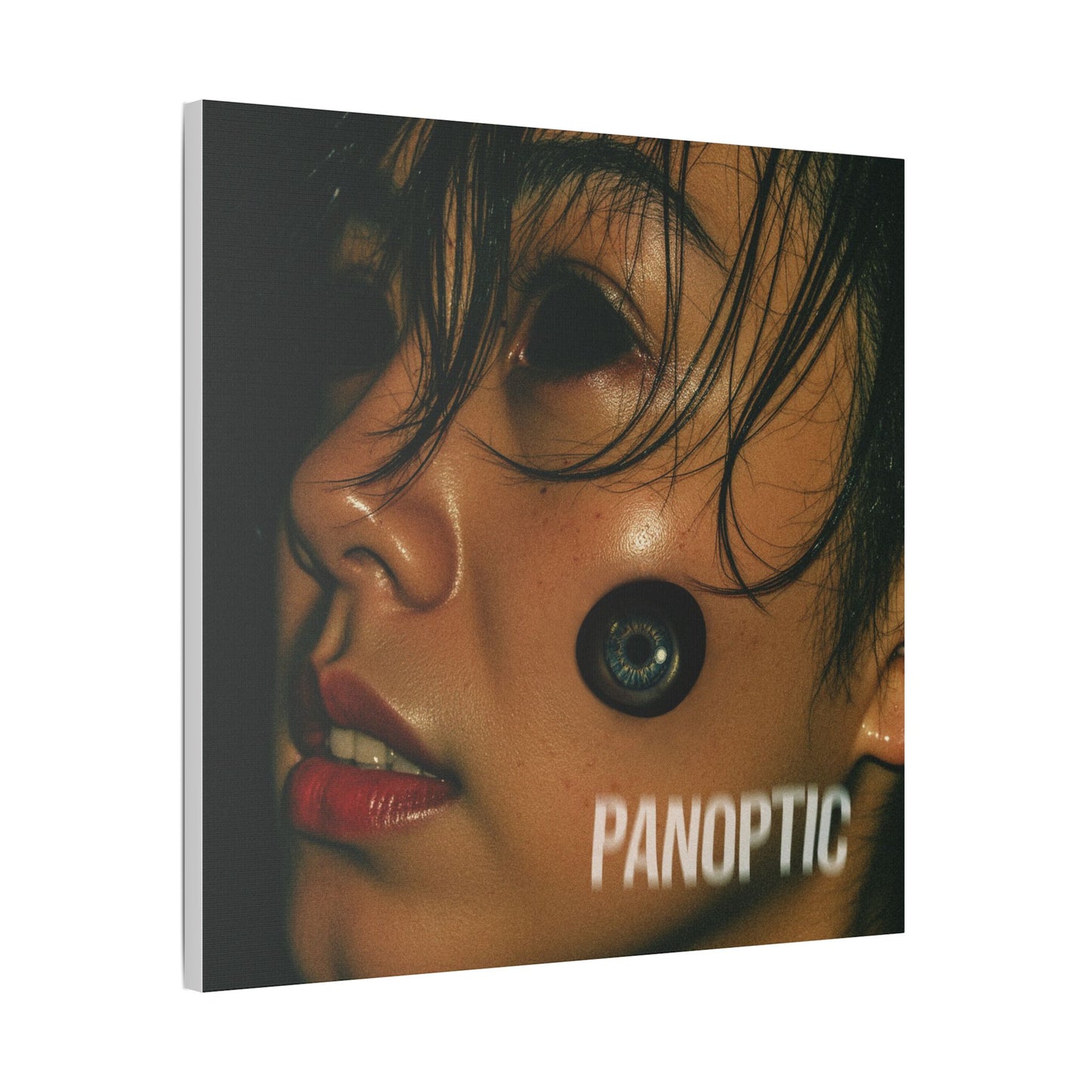 PANOPTIC — Surveillance is the New Religion - Stylish Wall Art Print, Modern Home Decor, PANOPTIC Themed Canvas, Unique Art for Gifts, Trendy Design for Living Room, Art Lovers