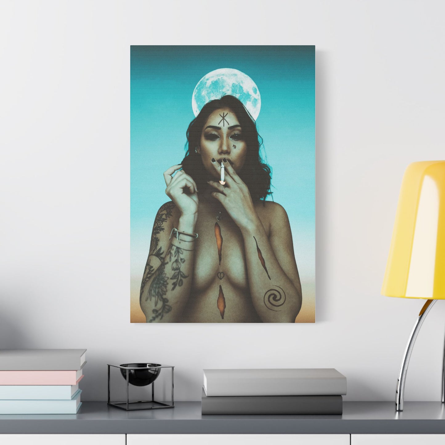 "Wounds of the Divine" – Limited Edition Canvas Fine Art Print by Felipe Hueb