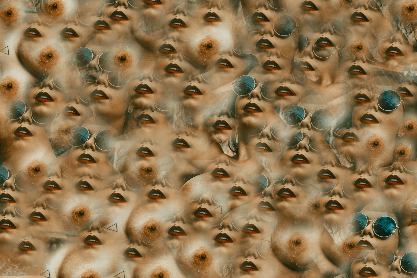 "Obsession Pattern" | 100x60cm Signed Fine Art Print by Felipe Hueb