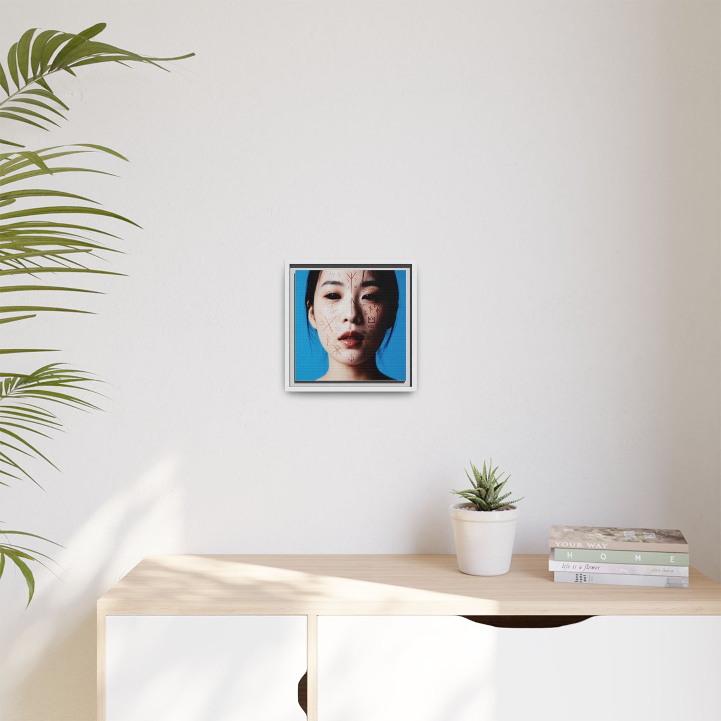 Framed Art Print, Modern Wall Decor, Abstract Home Decoration, Unique Gift Idea, Art for Living Room, Creative Wall Art