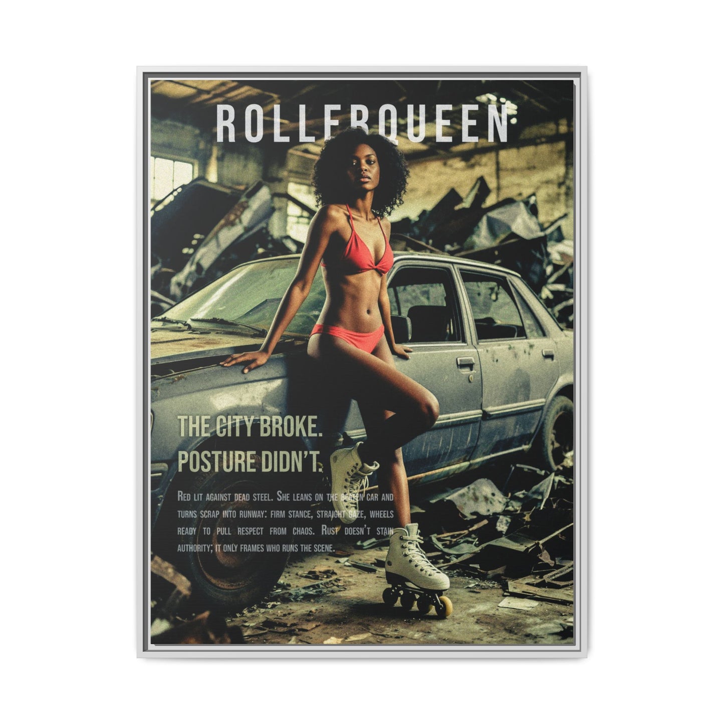 Urban Roller Queen Art Print, Graphic Wall Decor for Dance Lovers, Skate Culture Home Decor, Gift for Dancers and Athletes, Unique [...]