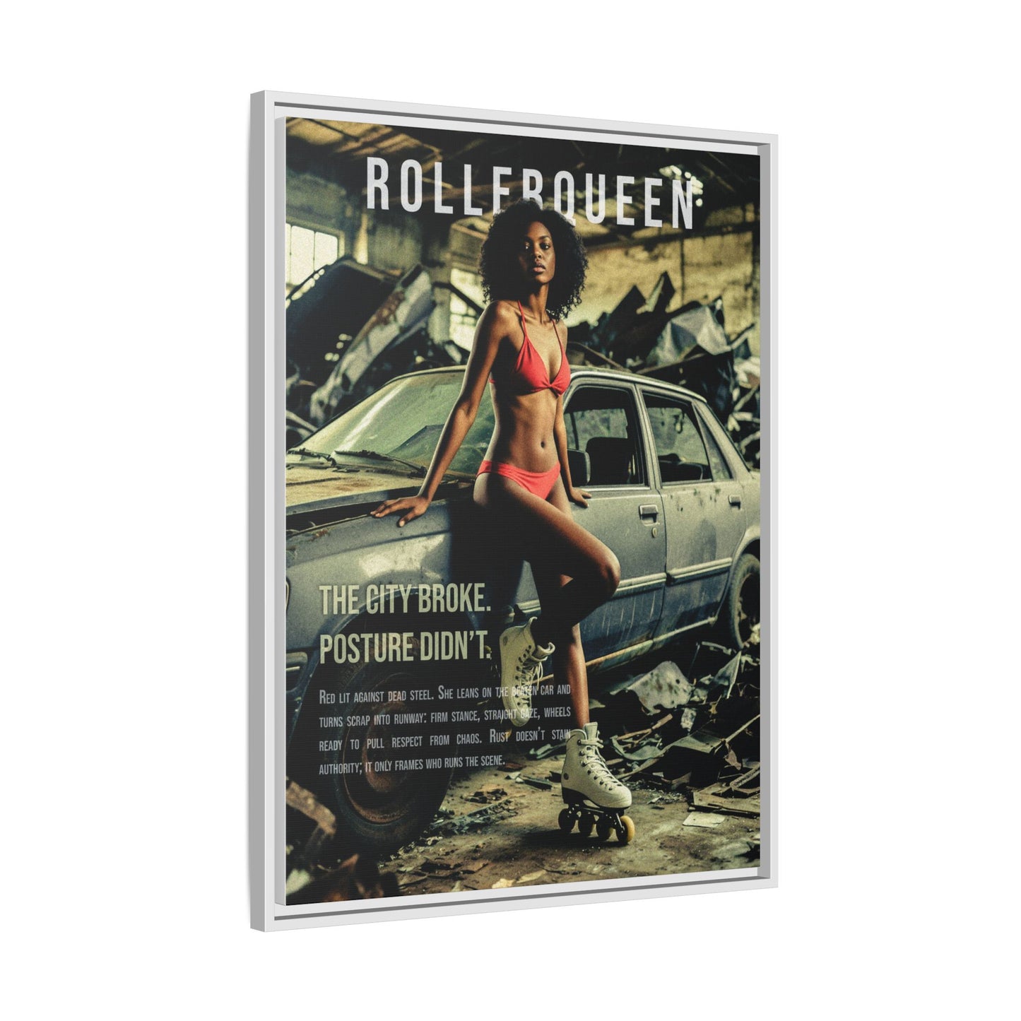 Urban Roller Queen Art Print, Graphic Wall Decor for Dance Lovers, Skate Culture Home Decor, Gift for Dancers and Athletes, Unique [...]