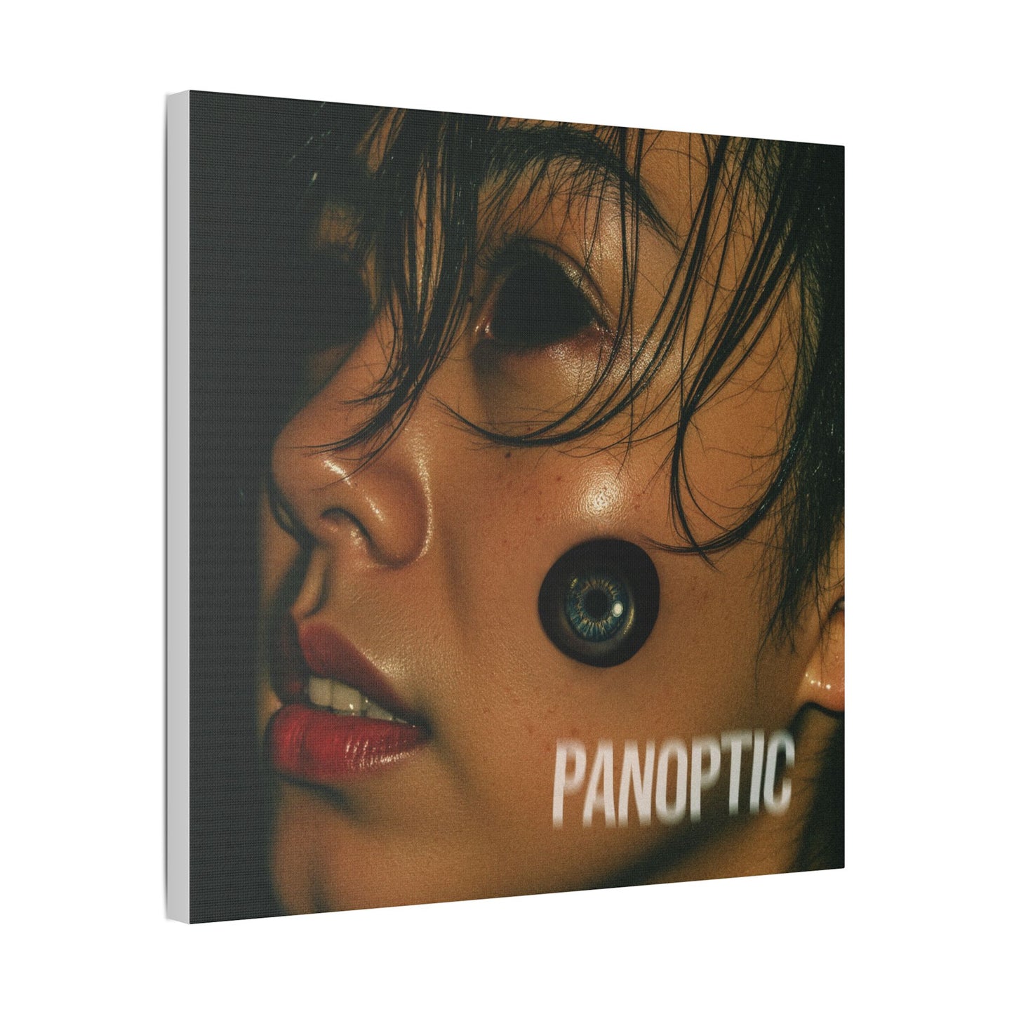 PANOPTIC — Surveillance is the New Religion - Stylish Wall Art Print, Modern Home Decor, PANOPTIC Themed Canvas, Unique Art for Gifts, Trendy Design for Living Room, Art Lovers