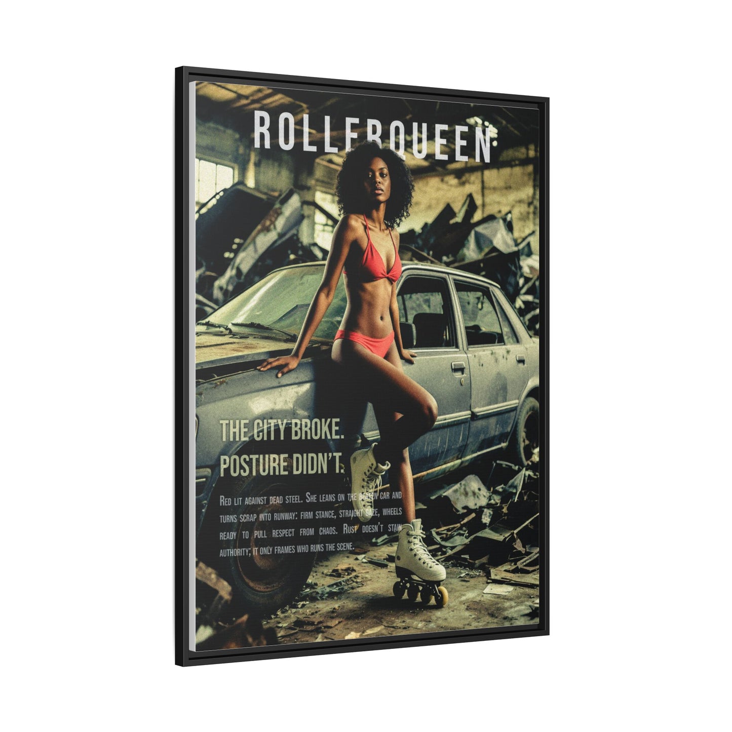 Urban Roller Queen Art Print, Graphic Wall Decor for Dance Lovers, Skate Culture Home Decor, Gift for Dancers and Athletes, Unique [...]