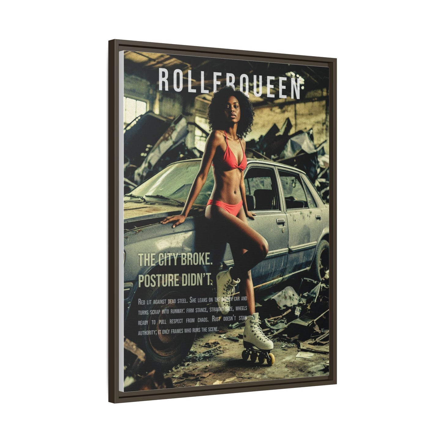 Urban Roller Queen Art Print, Graphic Wall Decor for Dance Lovers, Skate Culture Home Decor, Gift for Dancers and Athletes, Unique [...]