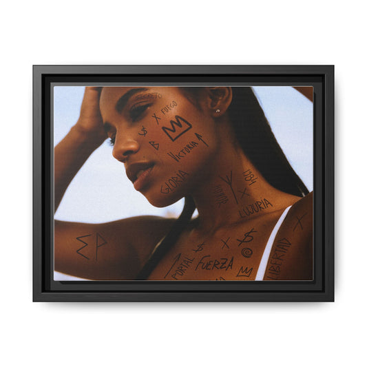 Framed Art Print, Bohemian Home Decor, Ethnic Wall Art, Unique Gifts for Her, Modern Aesthetic Artwork, Inspirational Decor