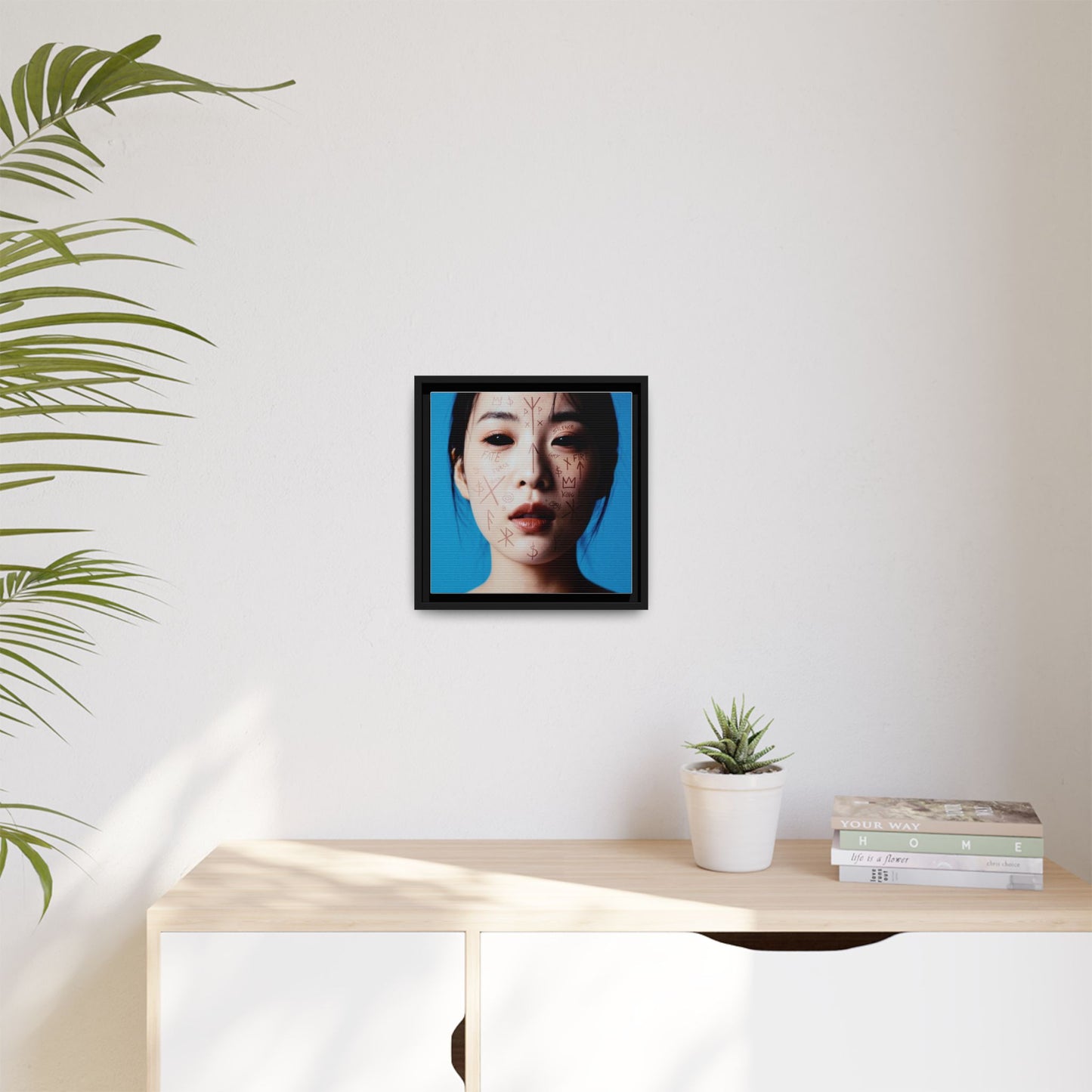Framed Art Print, Modern Wall Decor, Abstract Home Decoration, Unique Gift Idea, Art for Living Room, Creative Wall Art