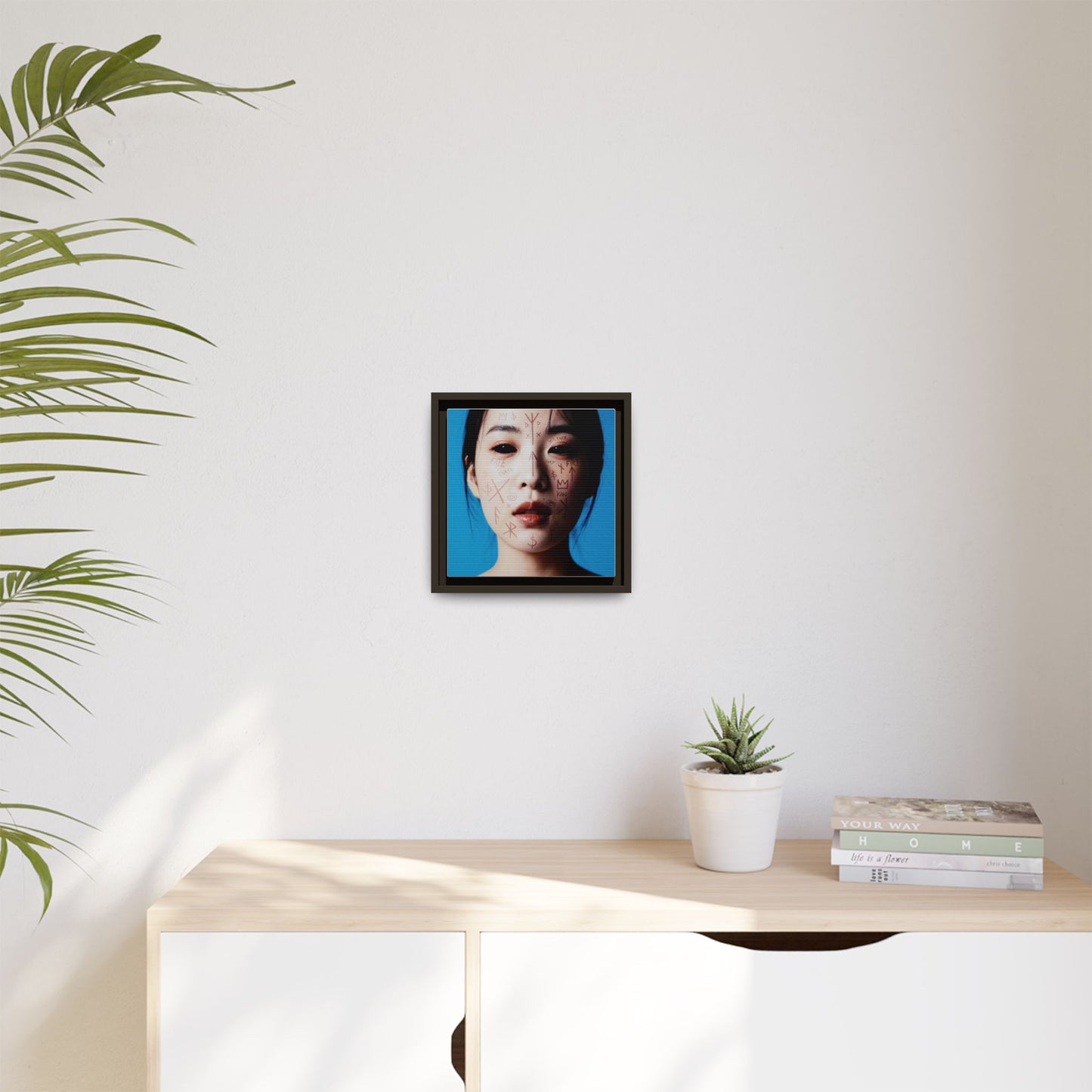Framed Art Print, Modern Wall Decor, Abstract Home Decoration, Unique Gift Idea, Art for Living Room, Creative Wall Art