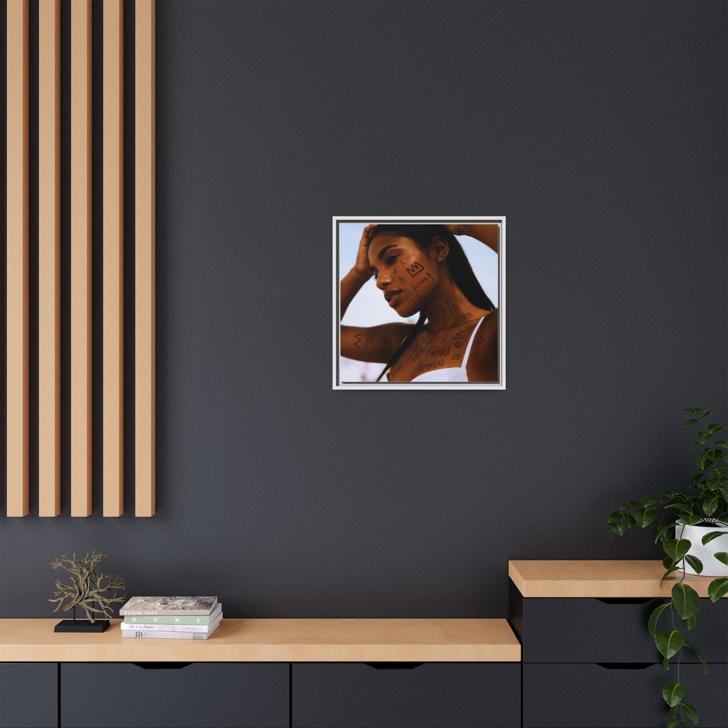 Framed Art Print, Bohemian Home Decor, Ethnic Wall Art, Unique Gifts for Her, Modern Aesthetic Artwork, Inspirational Decor