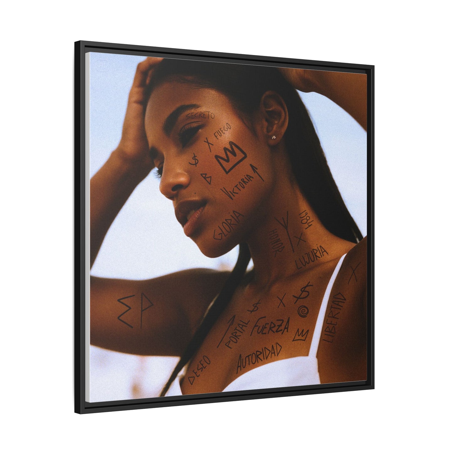 Framed Art Print, Bohemian Home Decor, Ethnic Wall Art, Unique Gifts for Her, Modern Aesthetic Artwork, Inspirational Decor