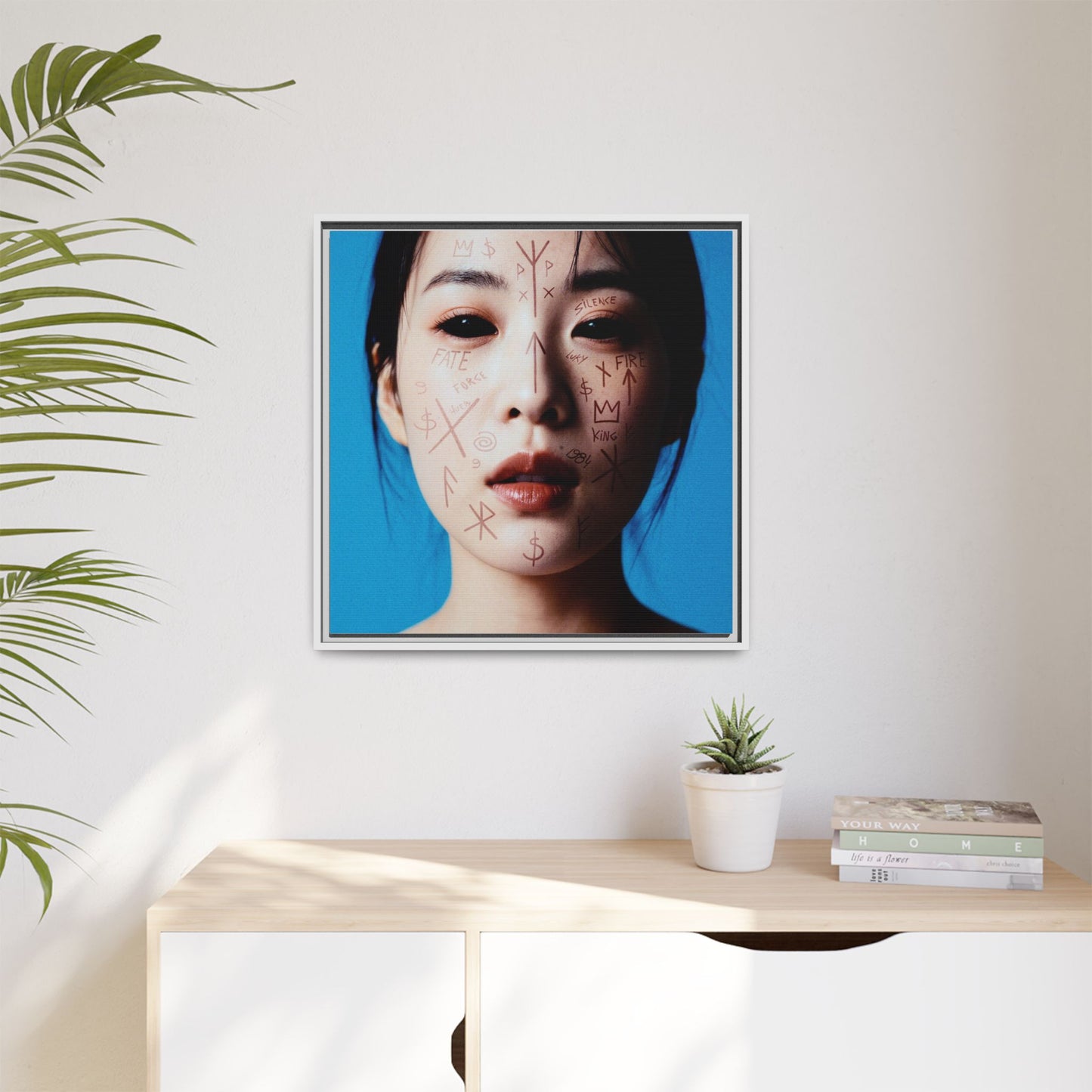 Framed Art Print, Modern Wall Decor, Abstract Home Decoration, Unique Gift Idea, Art for Living Room, Creative Wall Art