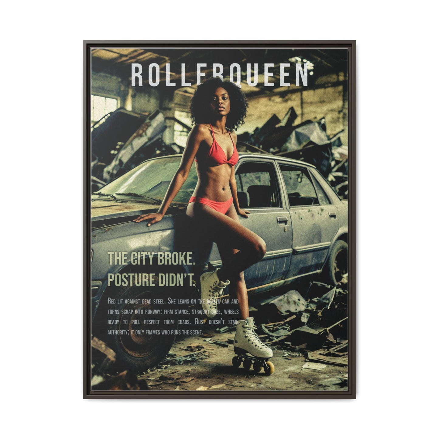 Urban Roller Queen Art Print, Graphic Wall Decor for Dance Lovers, Skate Culture Home Decor, Gift for Dancers and Athletes, Unique [...]