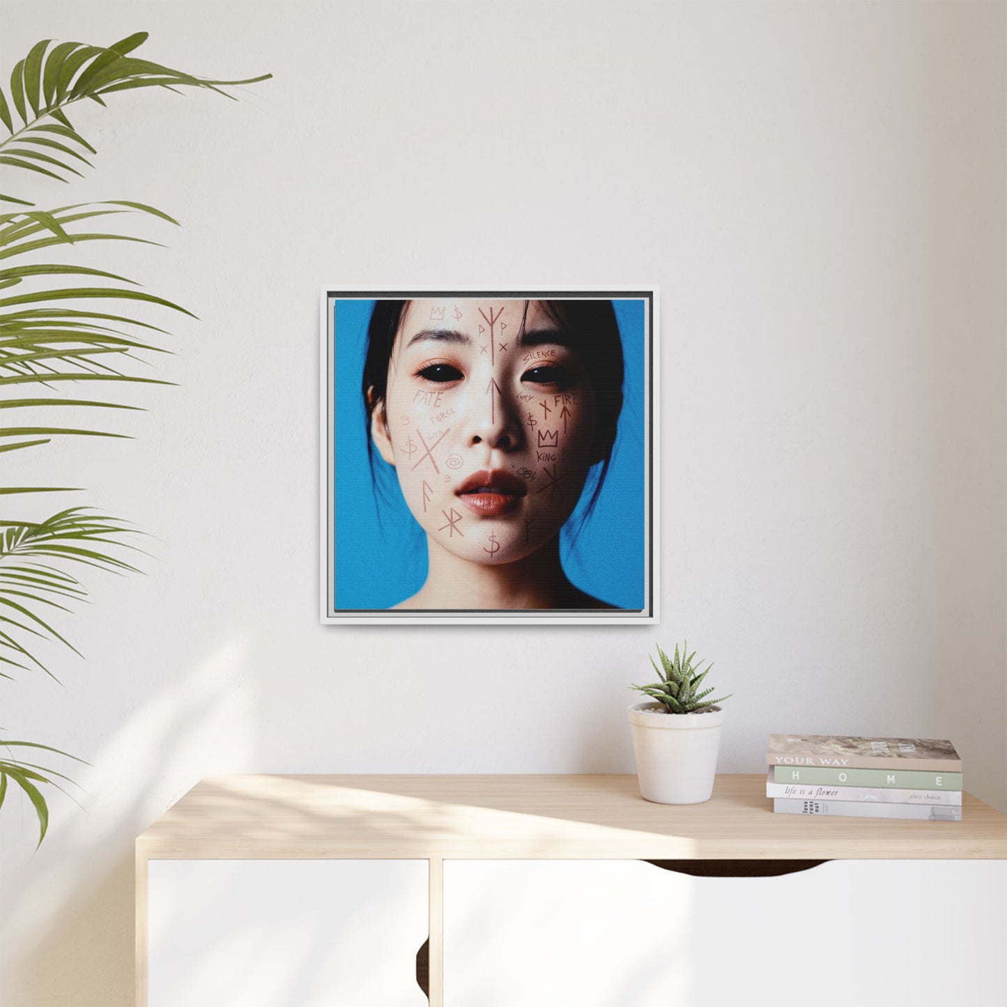 Framed Art Print, Modern Wall Decor, Abstract Home Decoration, Unique Gift Idea, Art for Living Room, Creative Wall Art