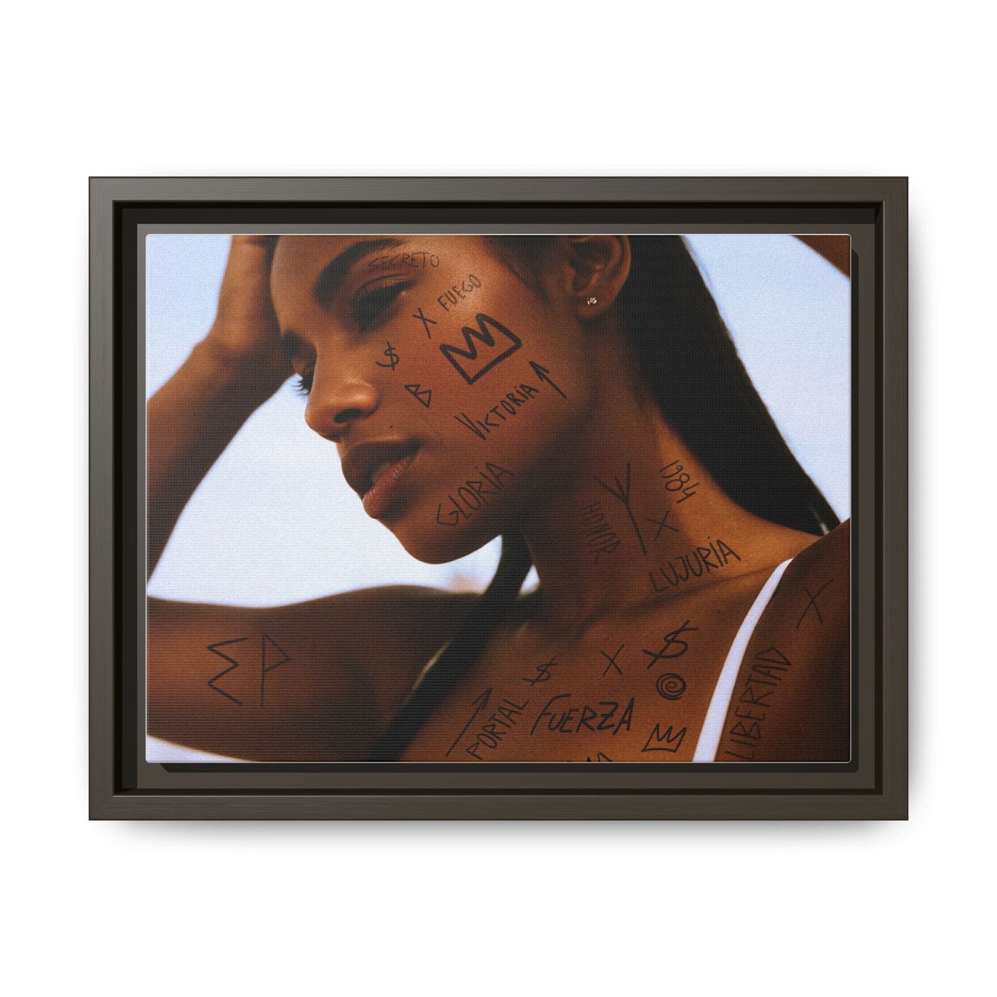 Framed Art Print, Bohemian Home Decor, Ethnic Wall Art, Unique Gifts for Her, Modern Aesthetic Artwork, Inspirational Decor
