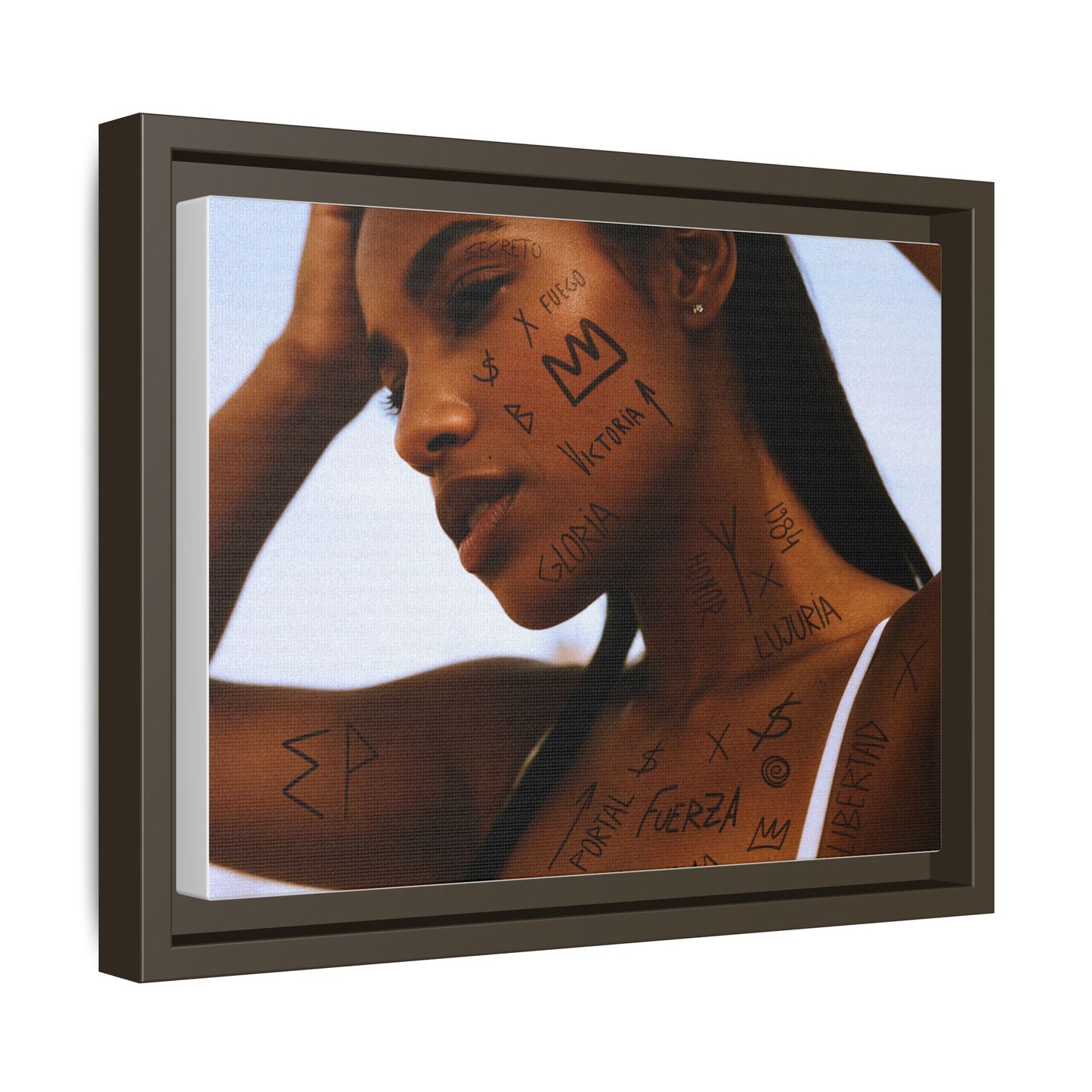 Framed Art Print, Bohemian Home Decor, Ethnic Wall Art, Unique Gifts for Her, Modern Aesthetic Artwork, Inspirational Decor