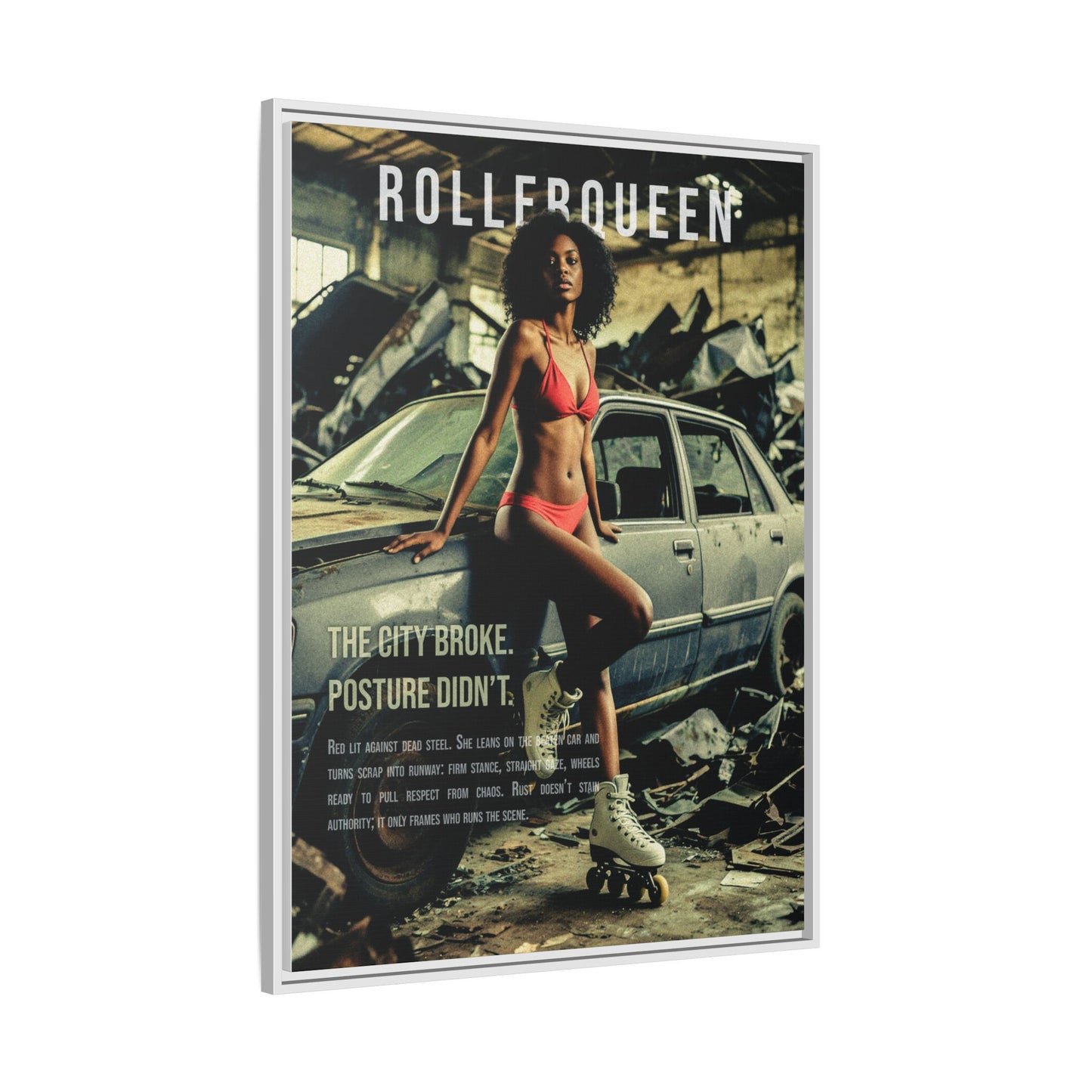 Urban Roller Queen Art Print, Graphic Wall Decor for Dance Lovers, Skate Culture Home Decor, Gift for Dancers and Athletes, Unique [...]