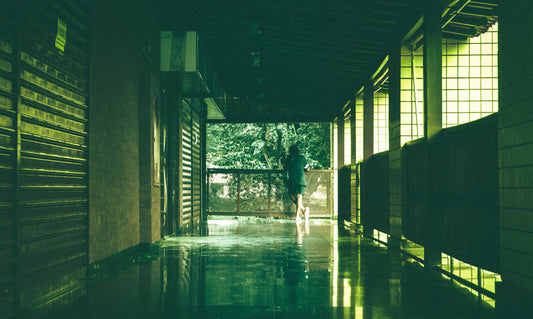 Asa Norte Corridor" | 106x74cm Signed Fine Art Print by Felipe Hueb