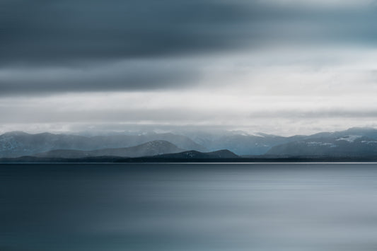 Stillness Is Not Silent | 108x72cm Signed Fine Art Print on RAG 310g Paper by Felipe Hueb – Tranquil Symbolic Landscape